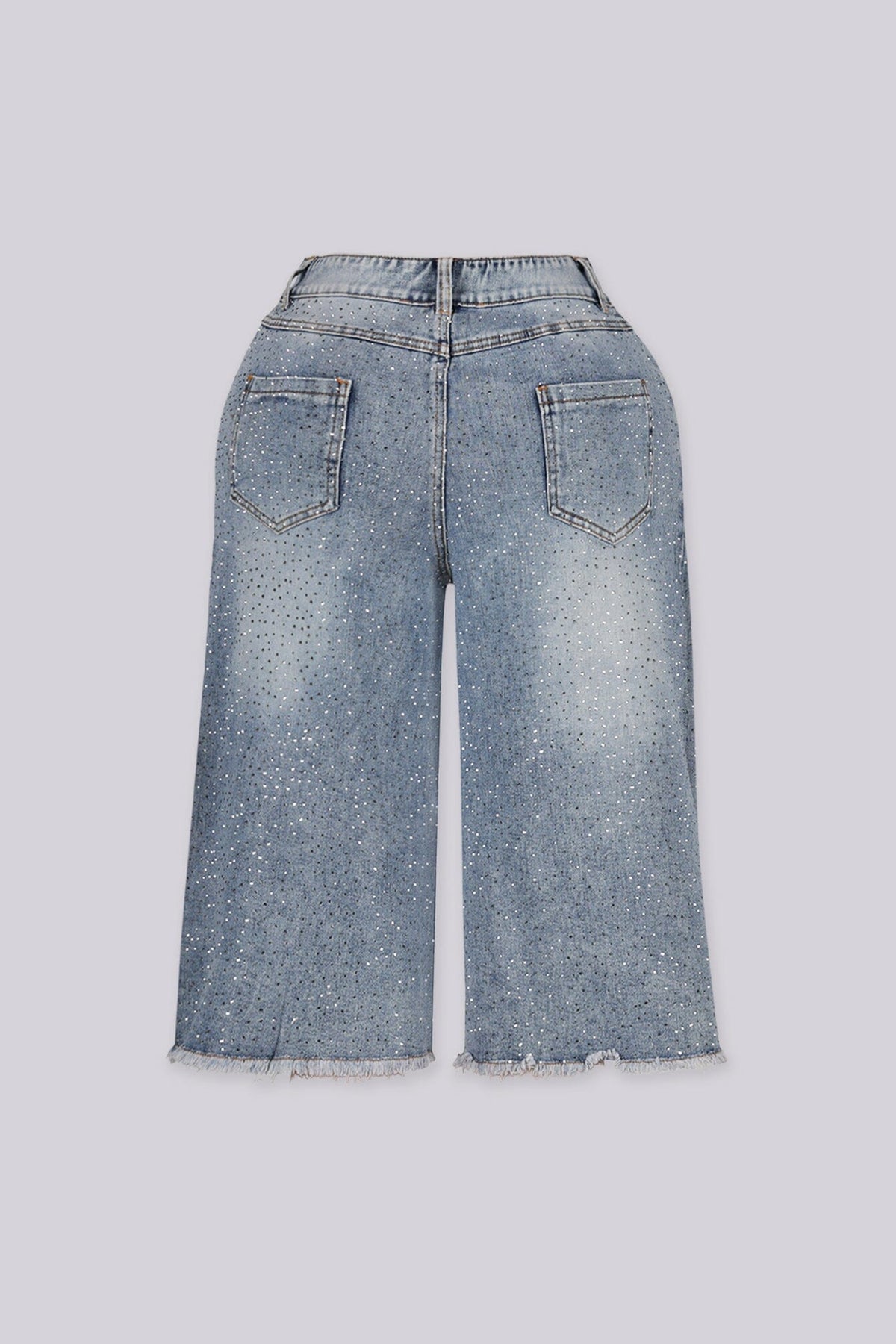 Shining Star Denim Bermuda Shorts