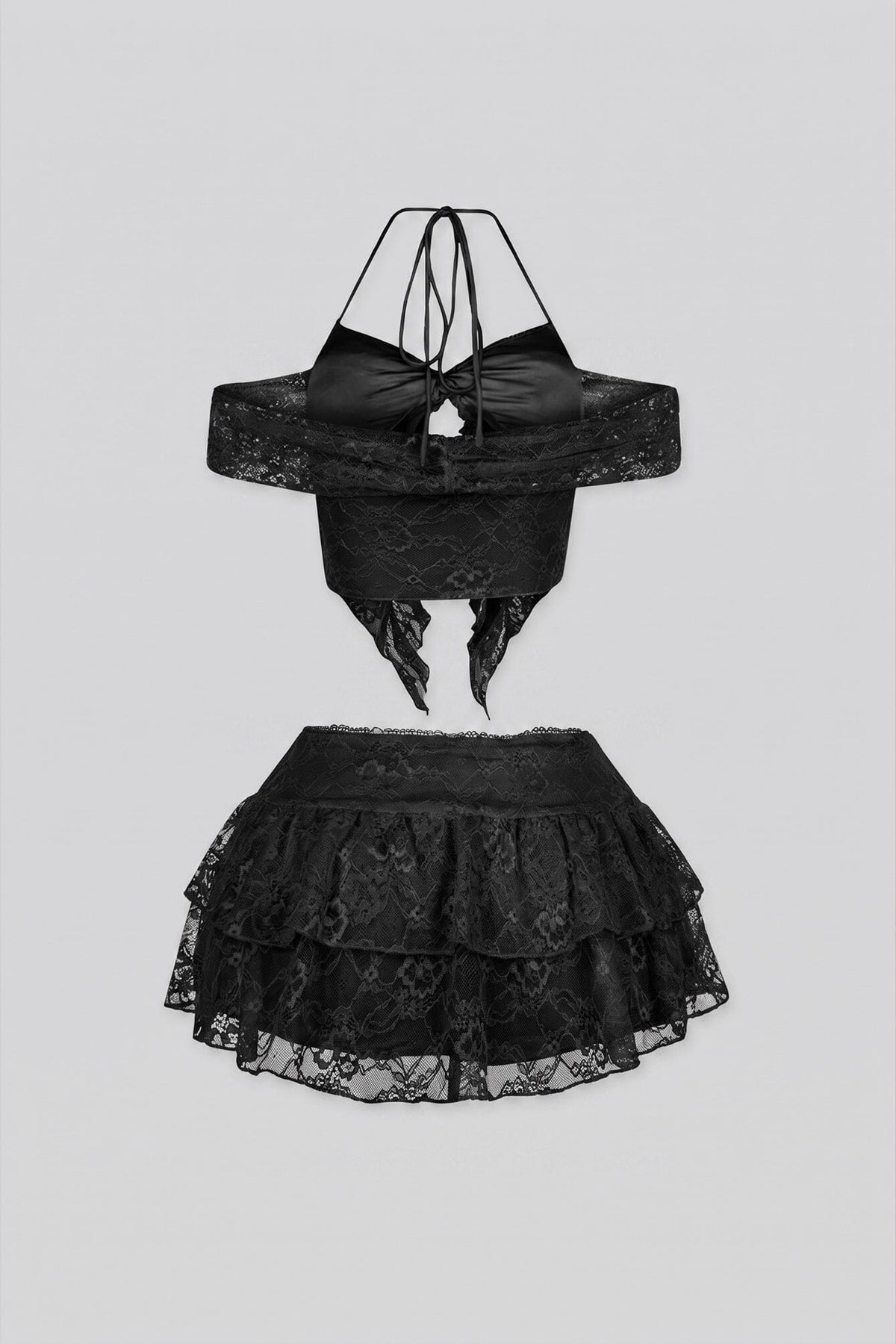 Dream Girl Lace Top & Skirt SET