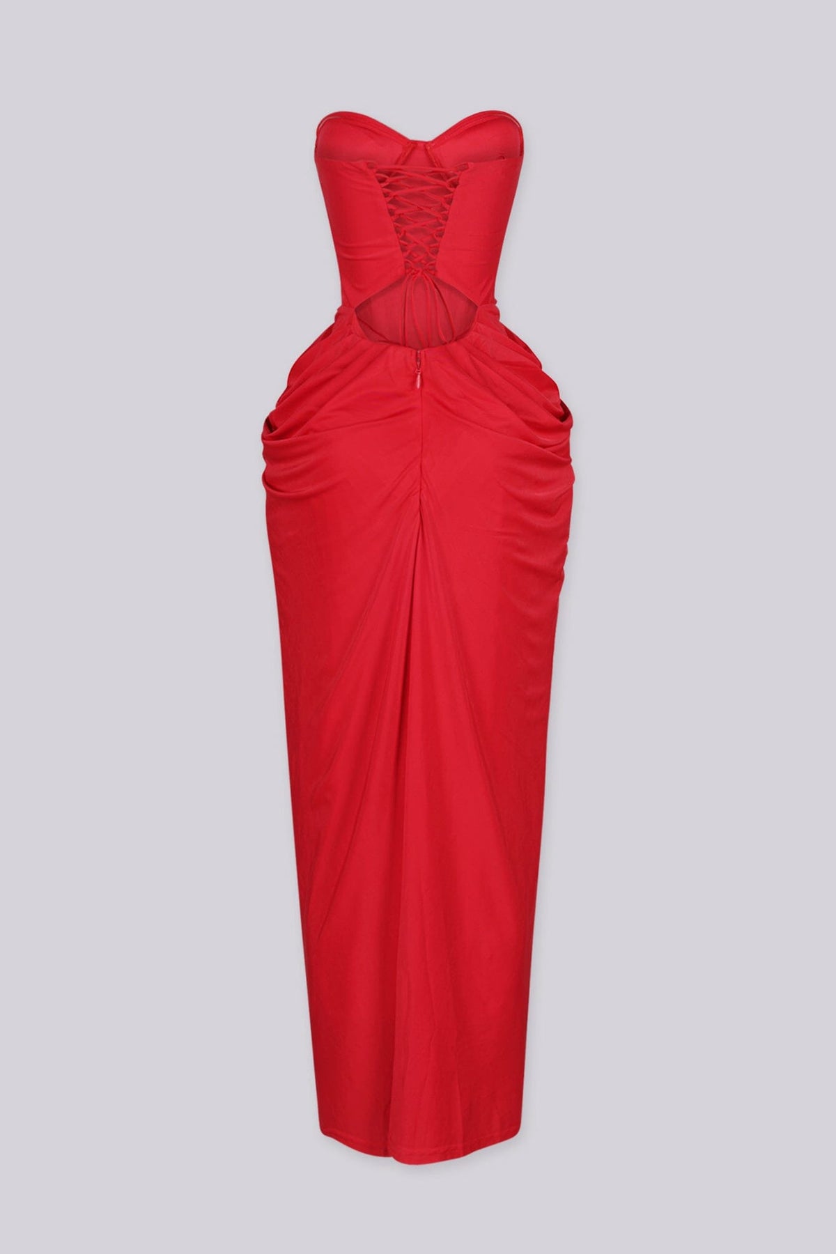Hollywood Draped Midi Dress
