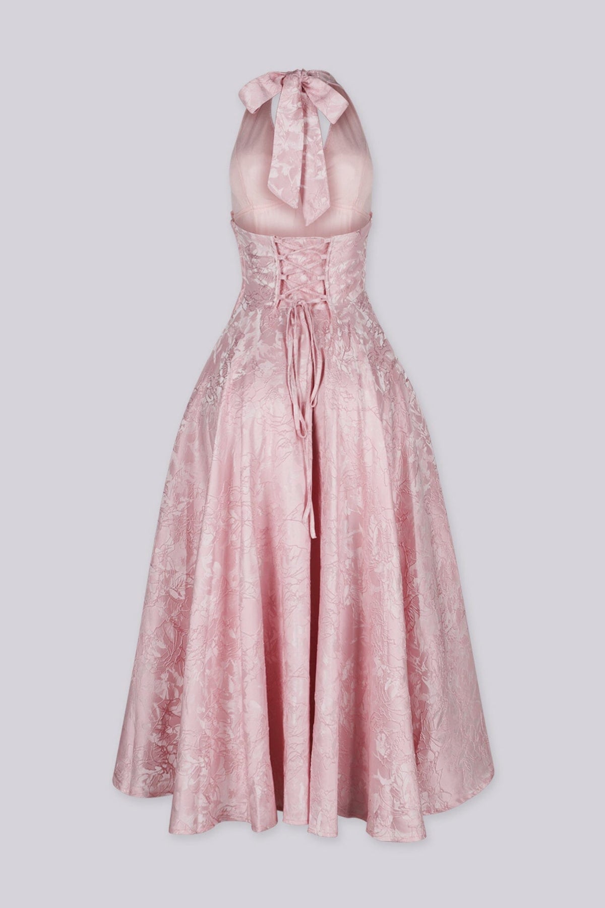 Fairy Tale Halter Neck Midi Dress