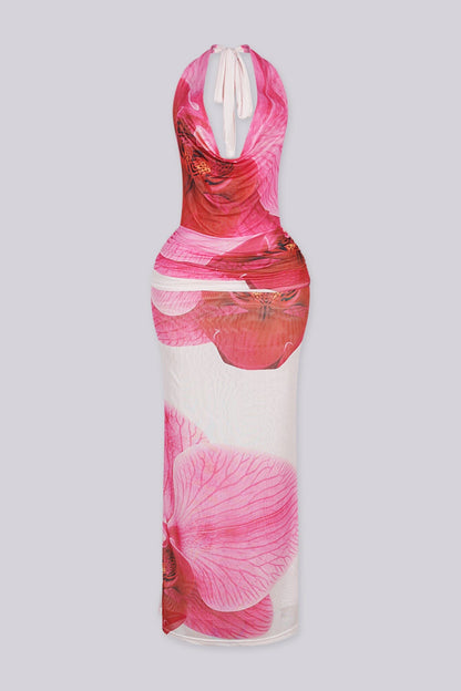 Carmen Spliced Maxi Dress