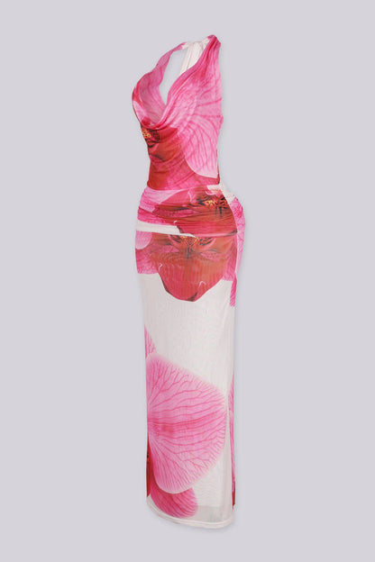 Carmen Spliced Maxi Dress