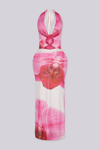 Carmen Spliced Maxi Dress