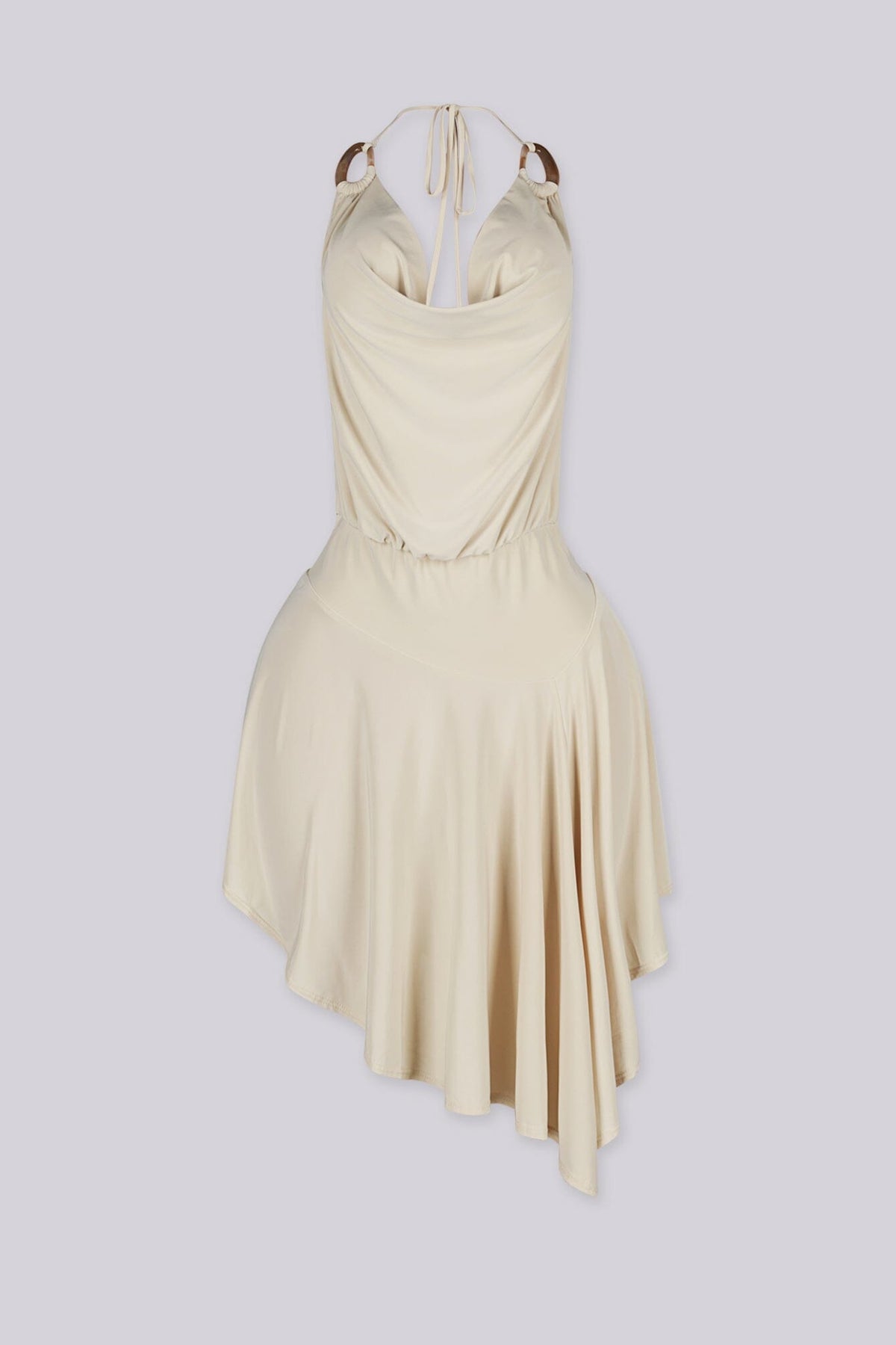 Tortoiseshell O Ring Mini Dress