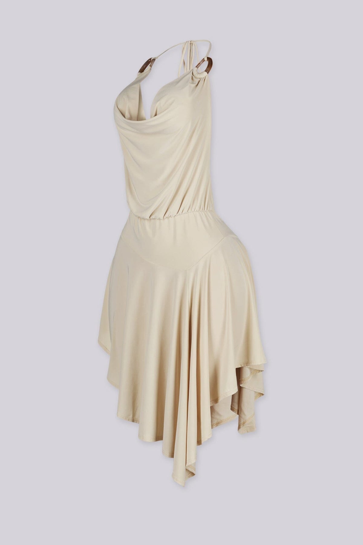 Tortoiseshell O Ring Mini Dress