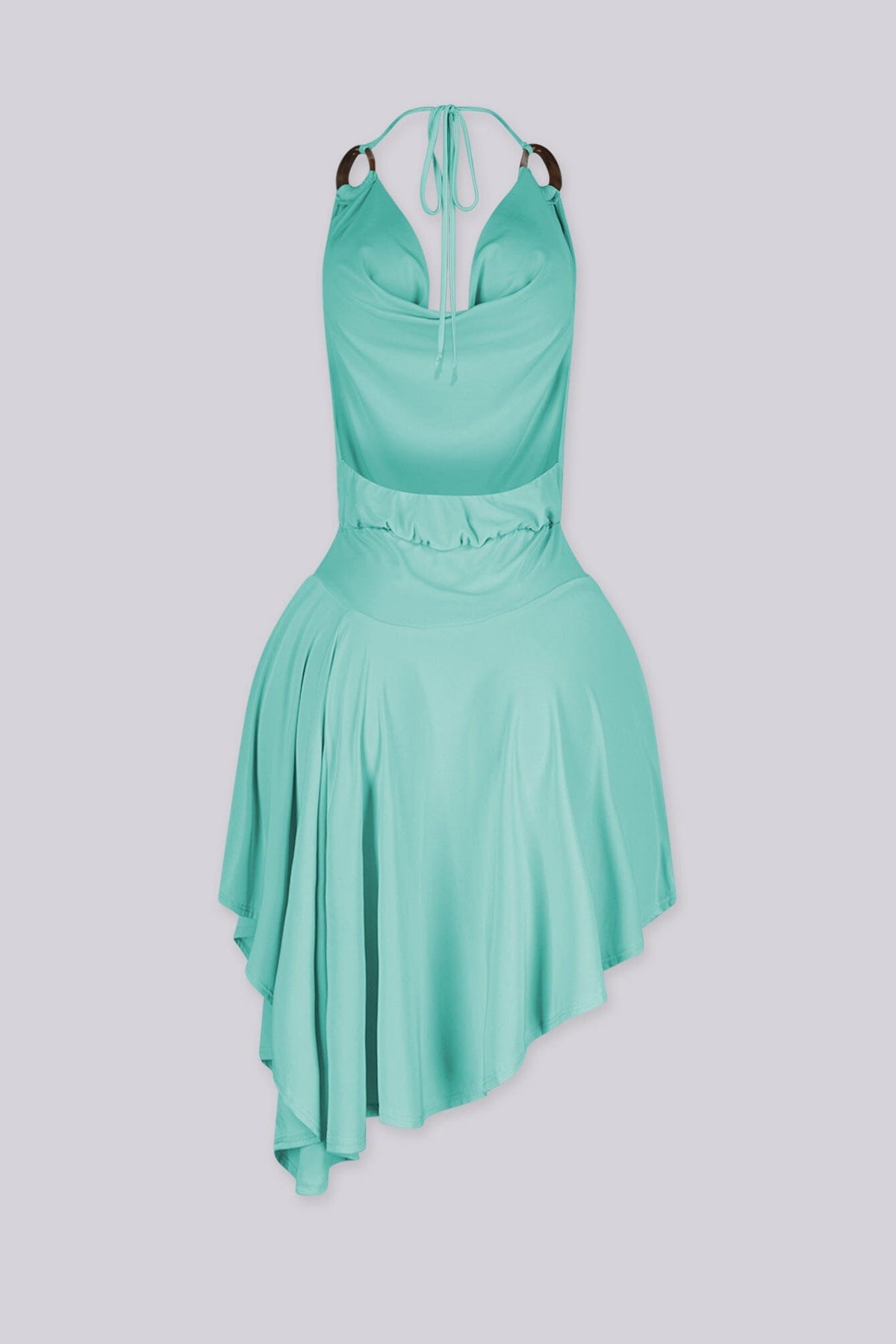 Tortoiseshell O Ring Mini Dress