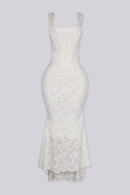 Romantic Mermaid Maxi Dress