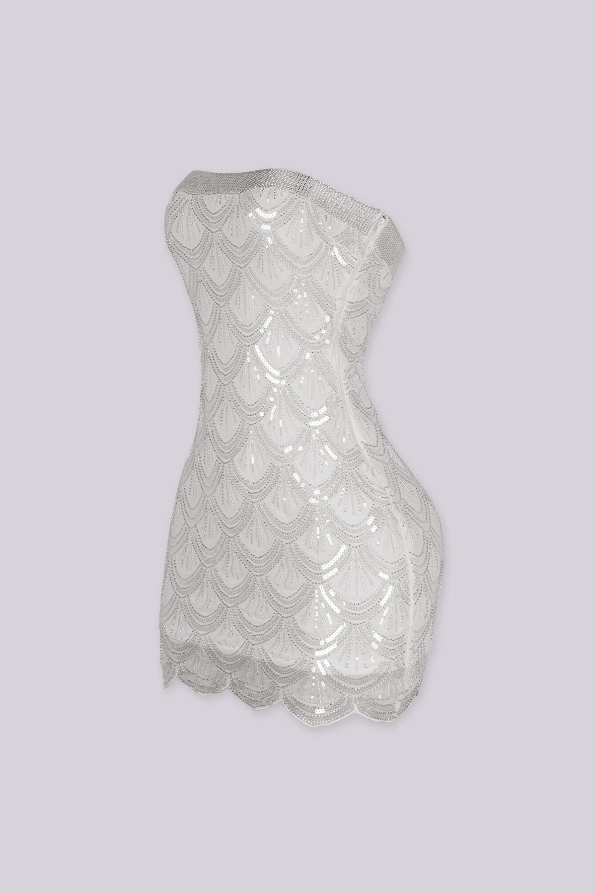 Gatsby Rhinestone Tube Mini Dress