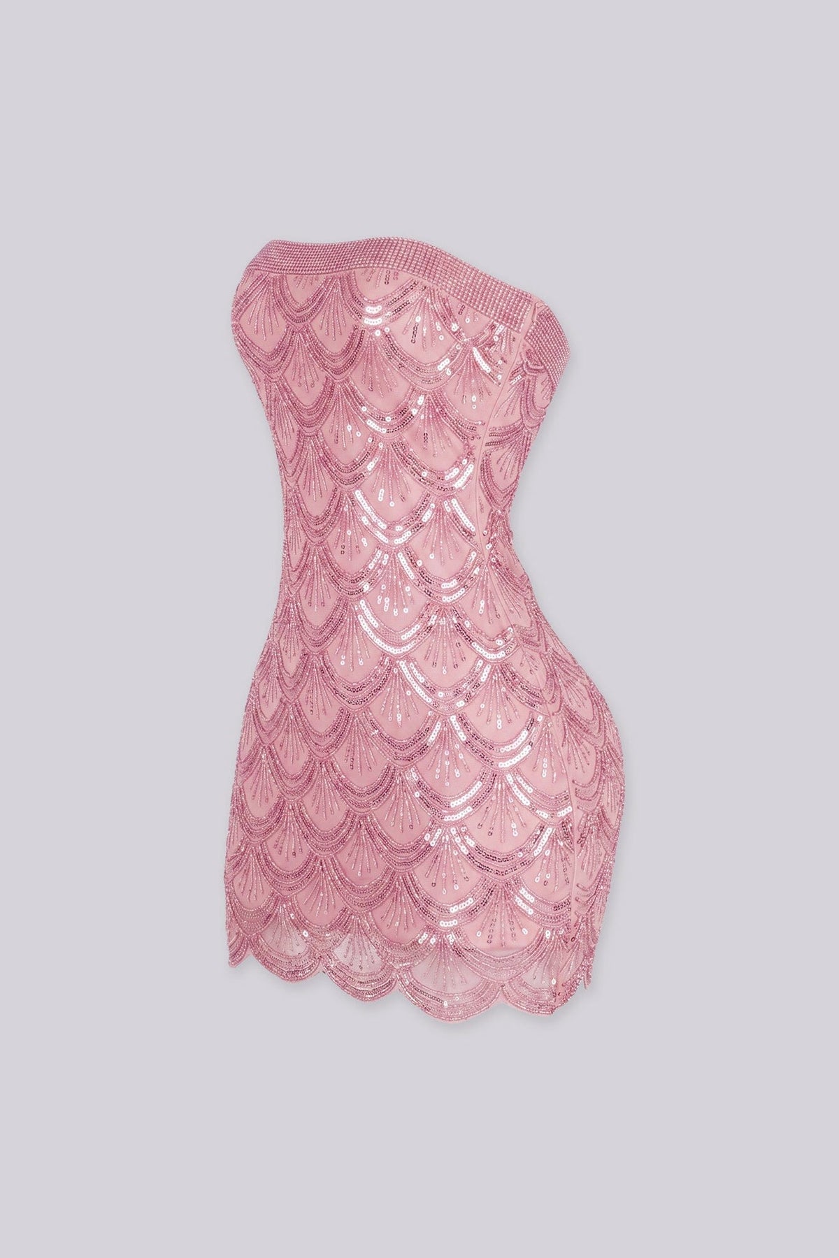 Gatsby Rhinestone Tube Mini Dress