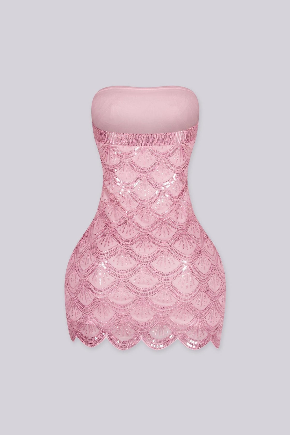 Gatsby Rhinestone Tube Mini Dress