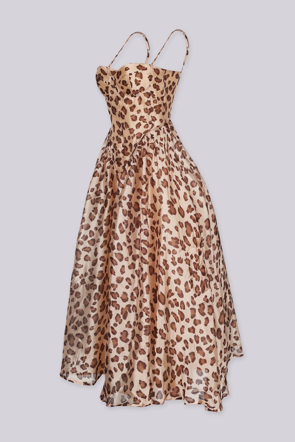 Secret Affair Leopard Maxi Dress