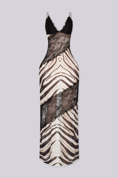 Social Lace Maxi Dress