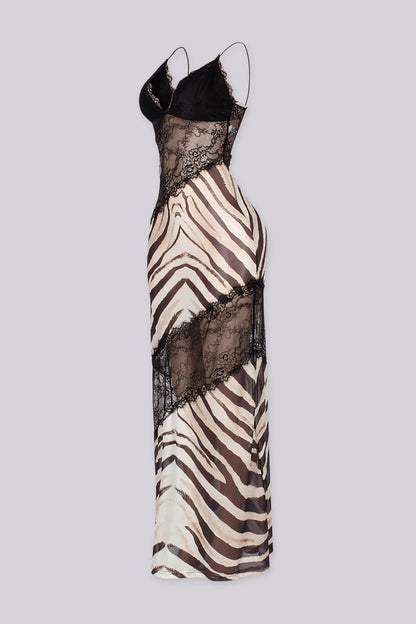 Social Lace Maxi Dress