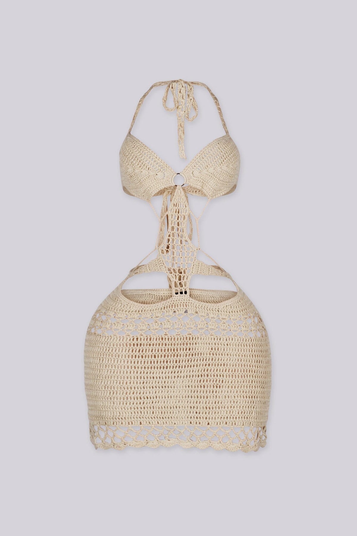 Sunny Festival Knit Mini Dress