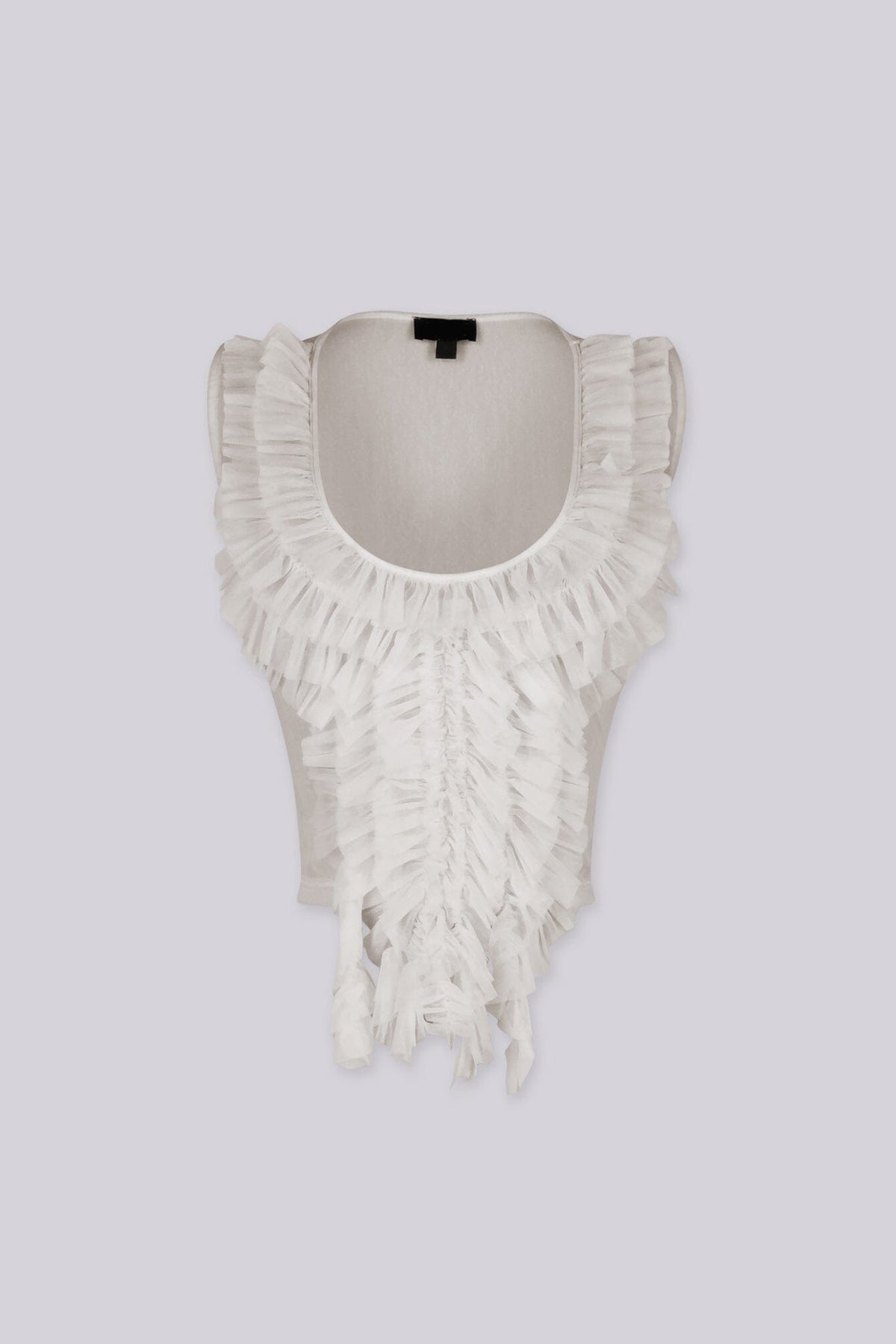 Rawness Sheer Blouse Top