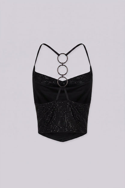 The Aftermath Rhinestone Top