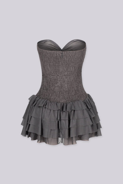 Dark Academia Mini Dress