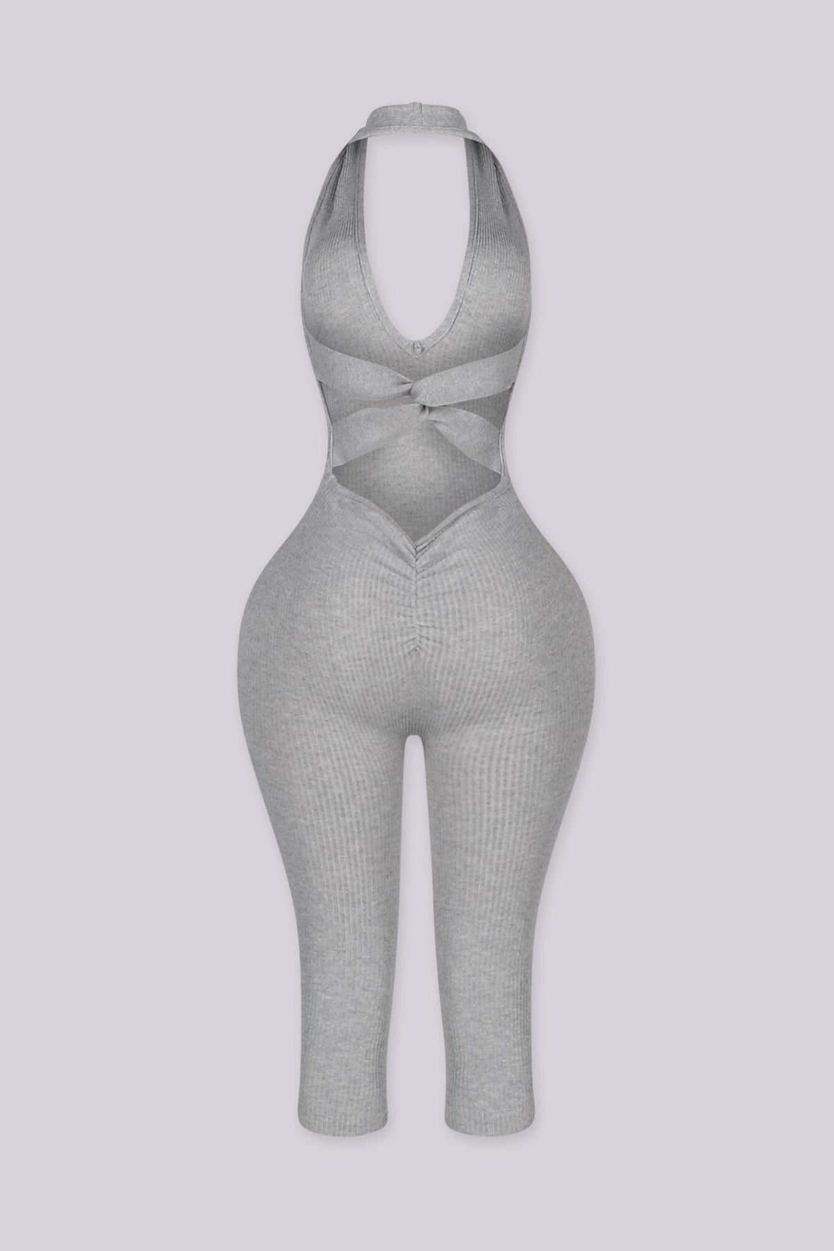 Off Duty Twist Capri Jumpsuit