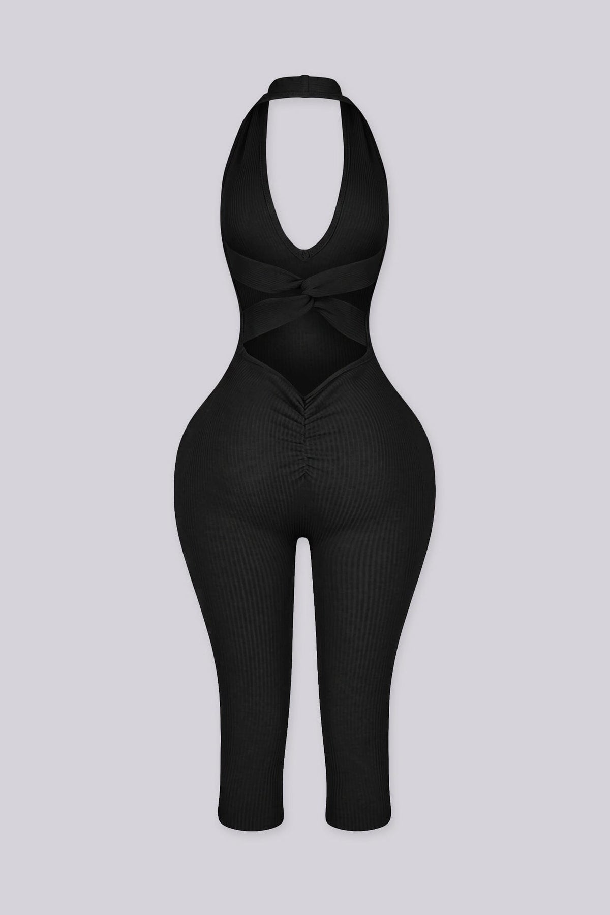 Off Duty Twist Capri Jumpsuit