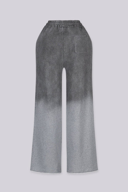 City Diamond Rhinestone Fleece Wide Pants