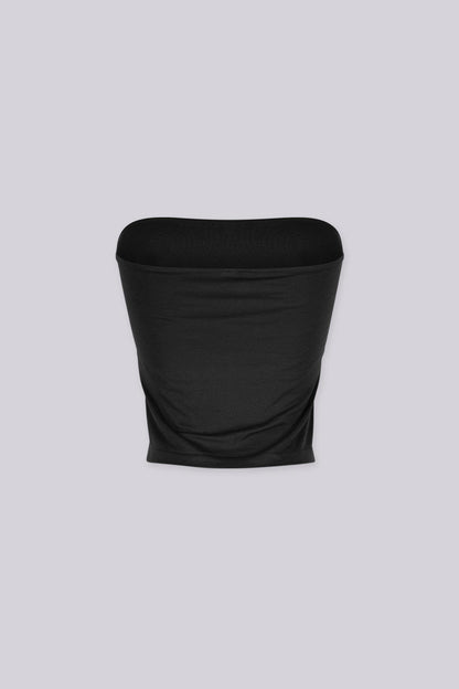 Soft Stretch Cropped Tube Top