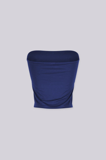 Soft Stretch Cropped Tube Top