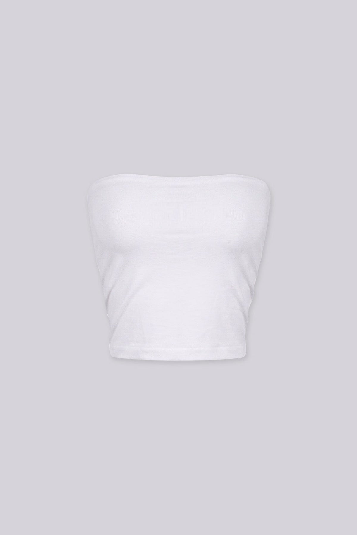 Soft Stretch Cropped Tube Top