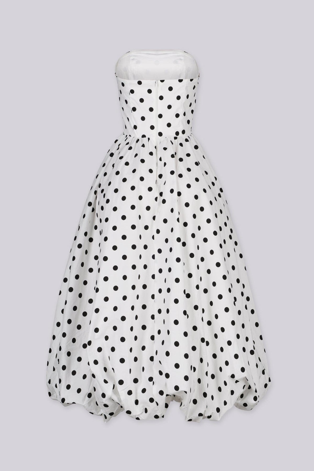 Timeless Polkadot Midi Dress