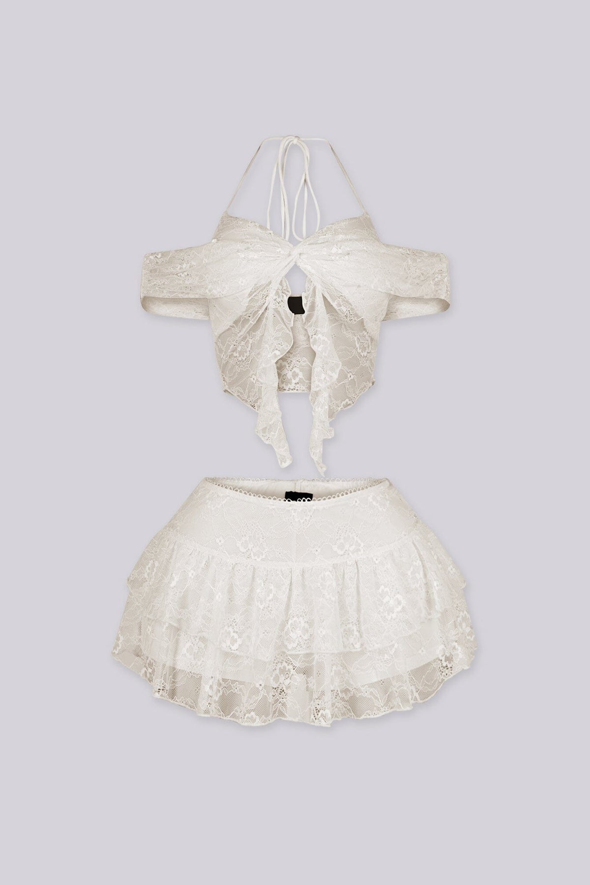 Dream Girl Lace Top & Skirt SET