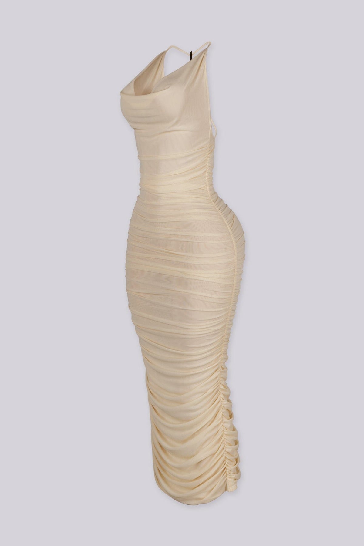 The Audra Drape Midi Dress