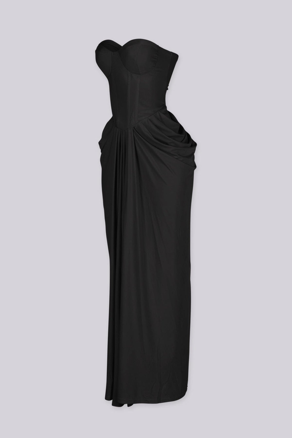 Hollywood Draped Midi Dress