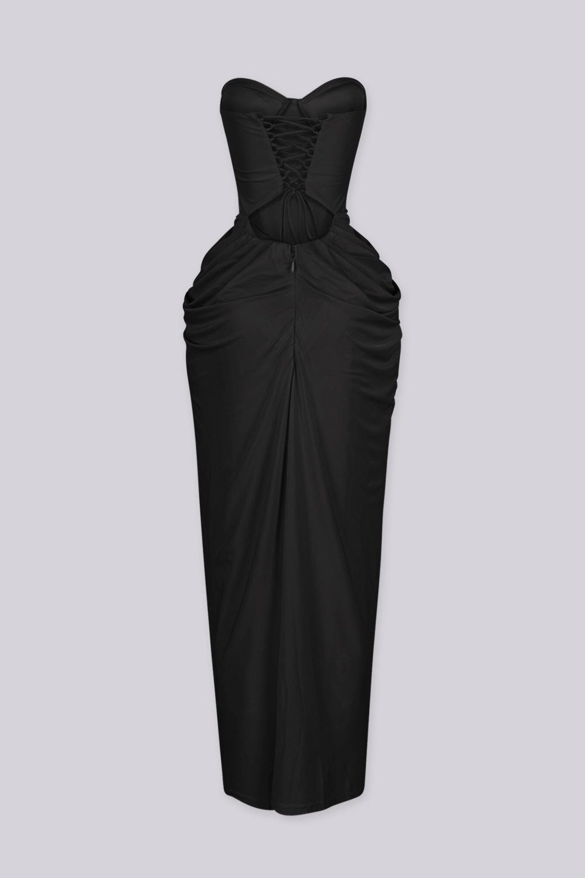 Hollywood Draped Midi Dress