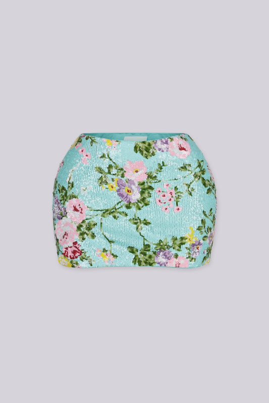 Alexis Sequin Mini Skirt