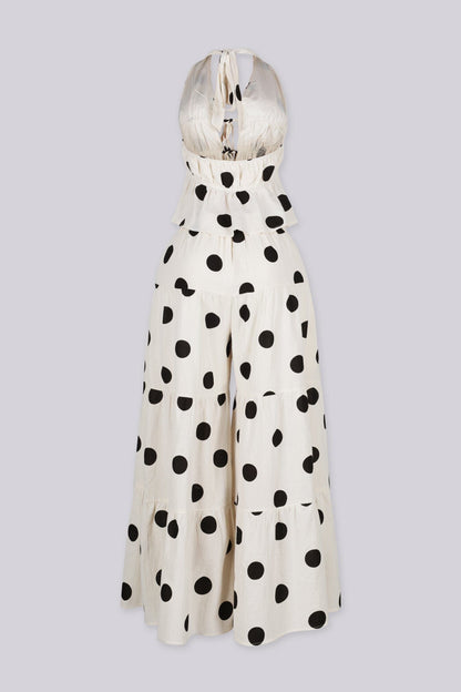 Evonne Polka Dot Top & Pants SET