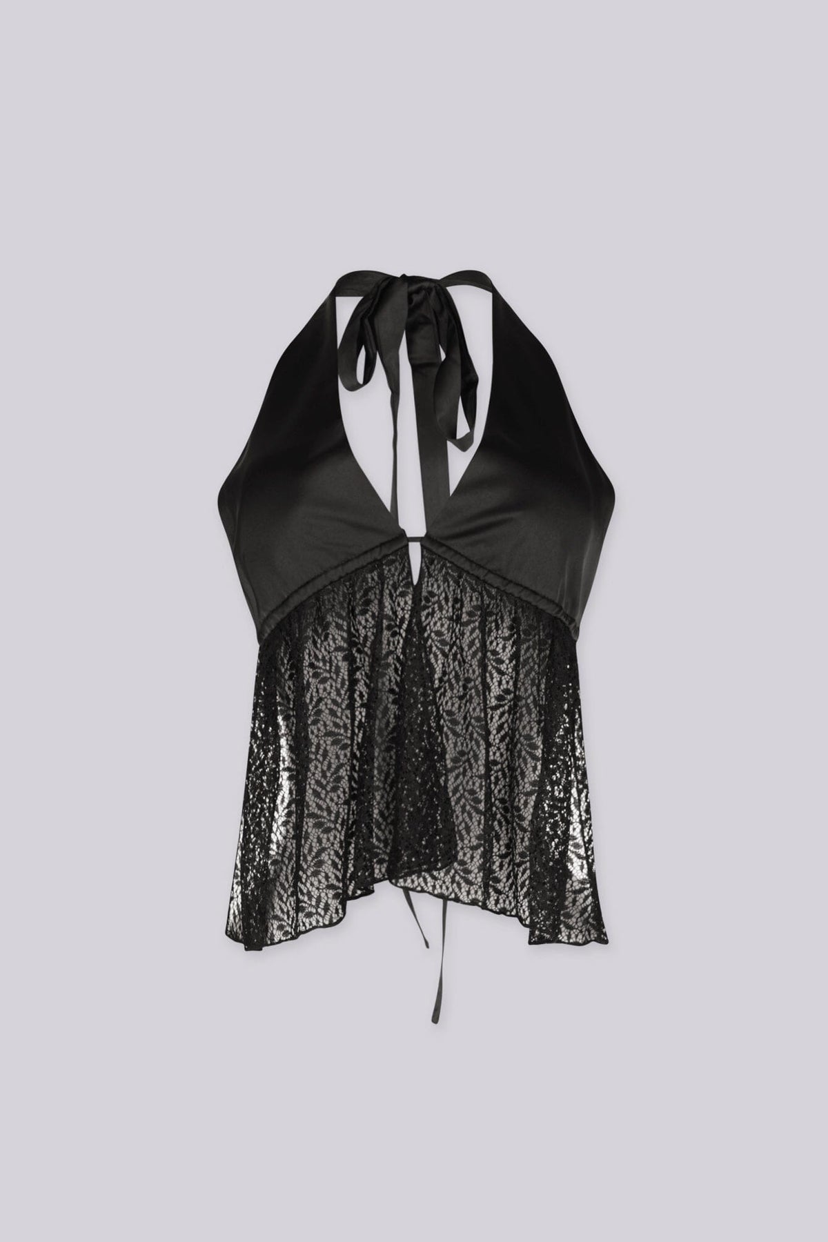 Xamira Halter Lace Top
