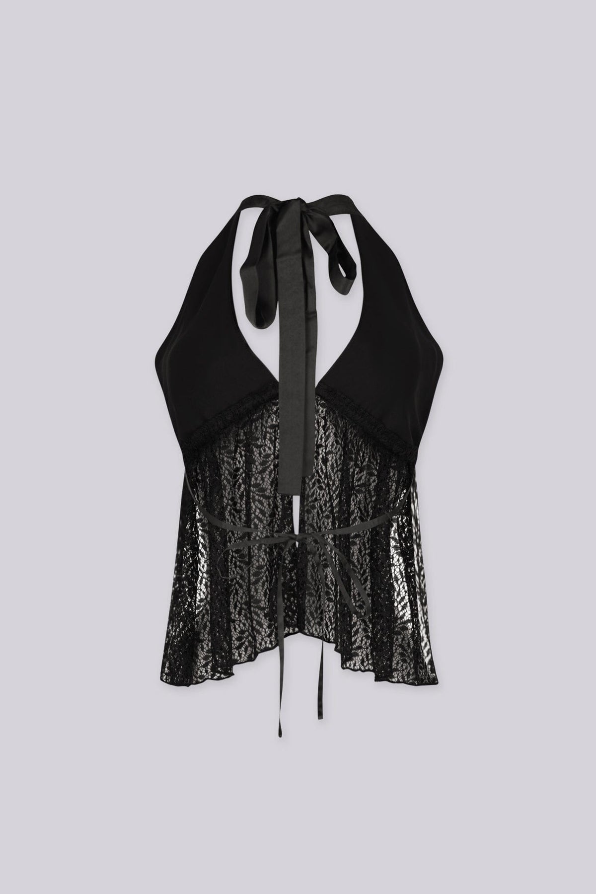 Xamira Halter Lace Top