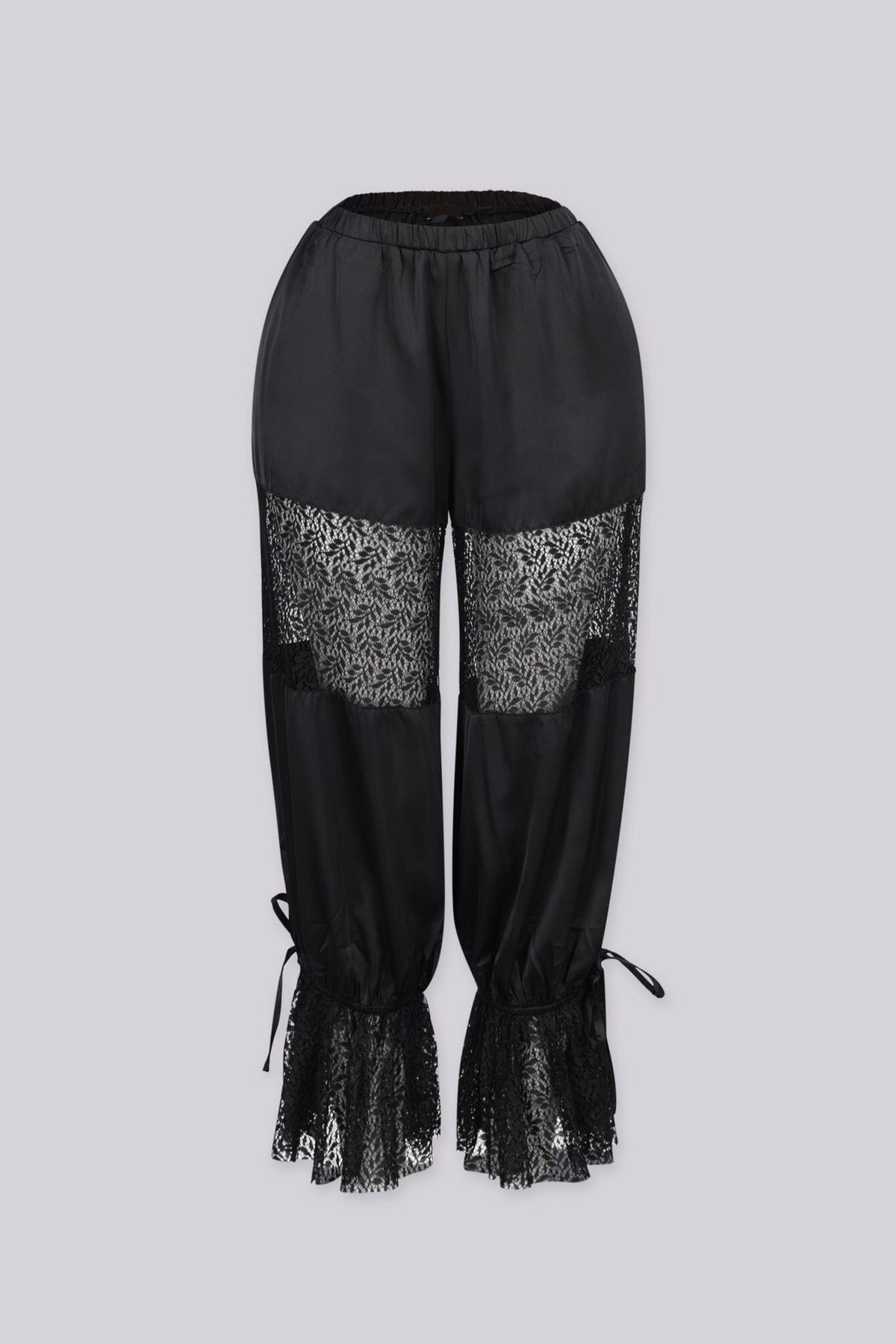 Xamira Lace Panel Capri Pants