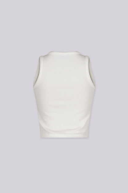 Do Not Disturb Ribbed Tank Top