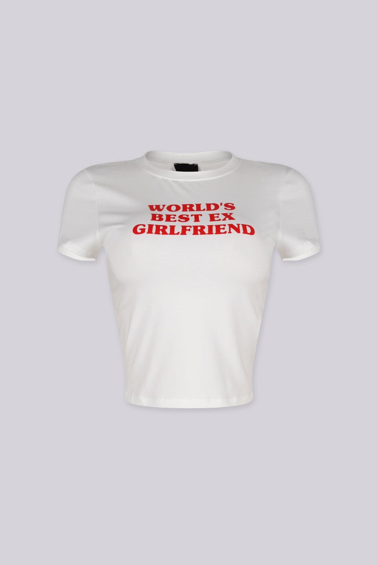 World's Best Ex Girlfriend Graphic Crop Tee