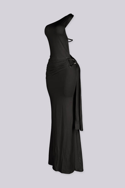 Athena One Shoulder Maxi Dress
