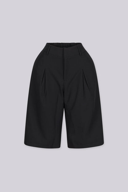 Copenhagen Pleated Bermuda Shorts