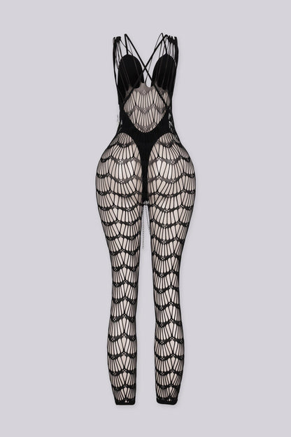 Venom Web Chain Jumpsuit