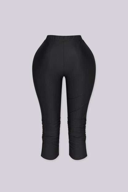Nairobi Ruched Hem Capri Pants