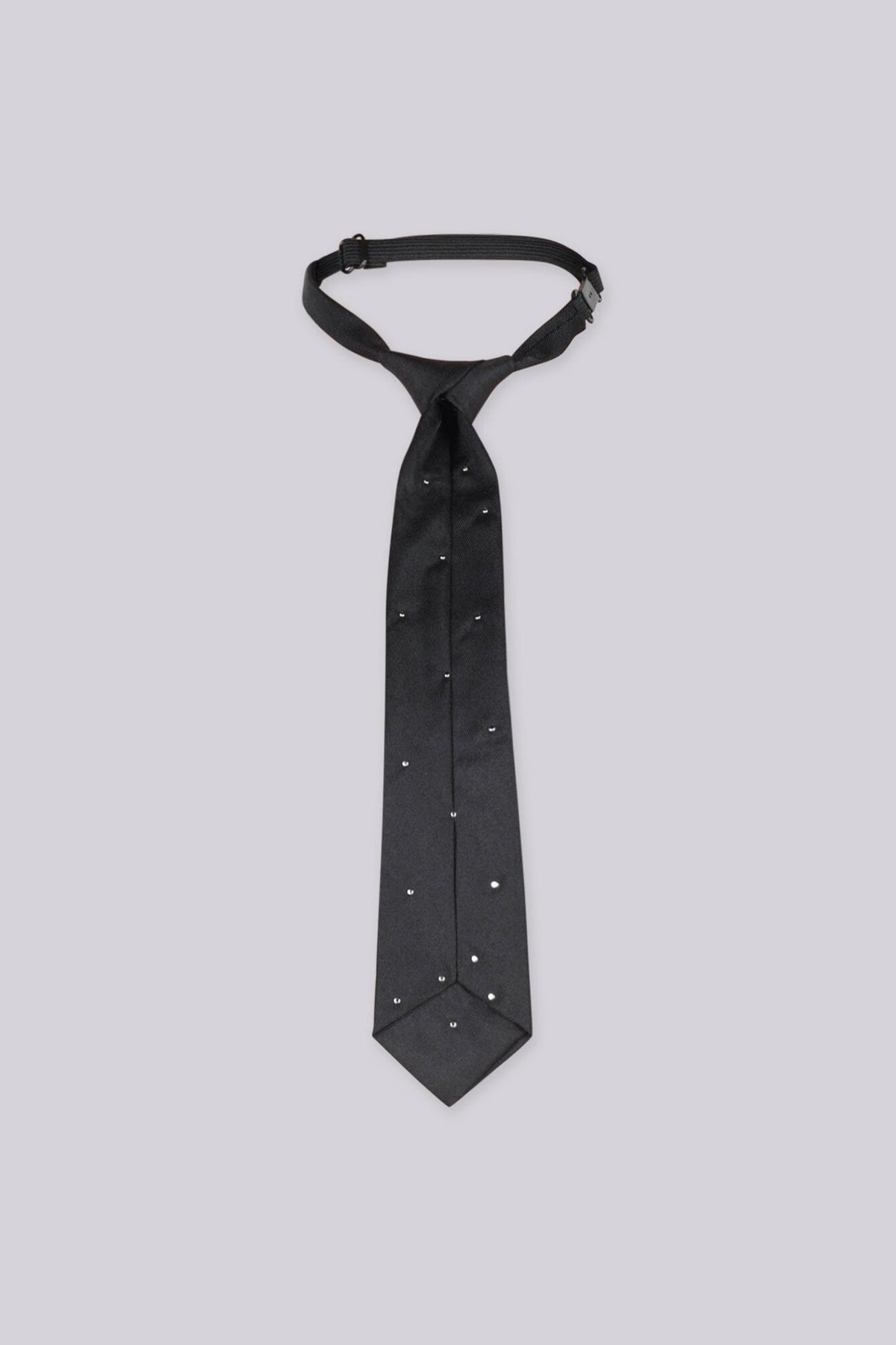 Coco Pearl & Rhinestone Embellished Necktie