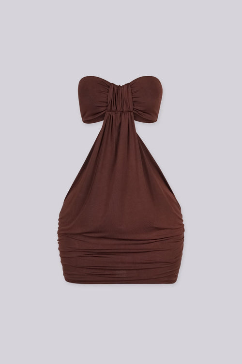 Natucci Tube Top Mini Dress