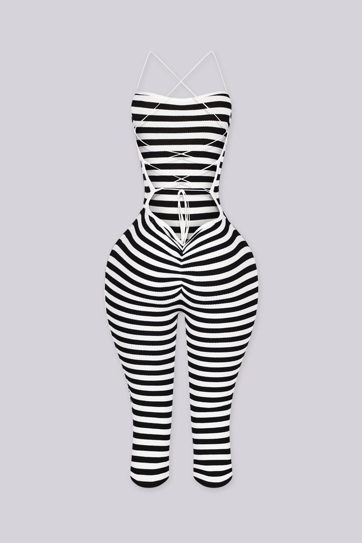 Peppermint Rush Capri Jumpsuit