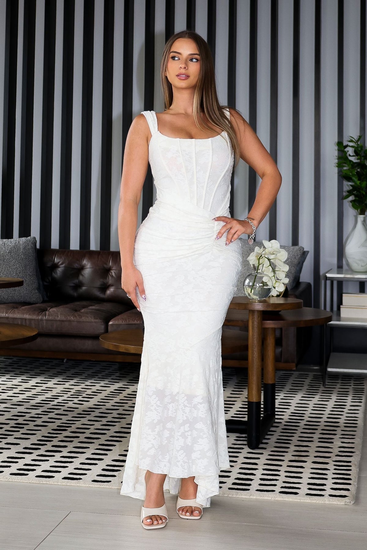 Romantic Mermaid Maxi Dress