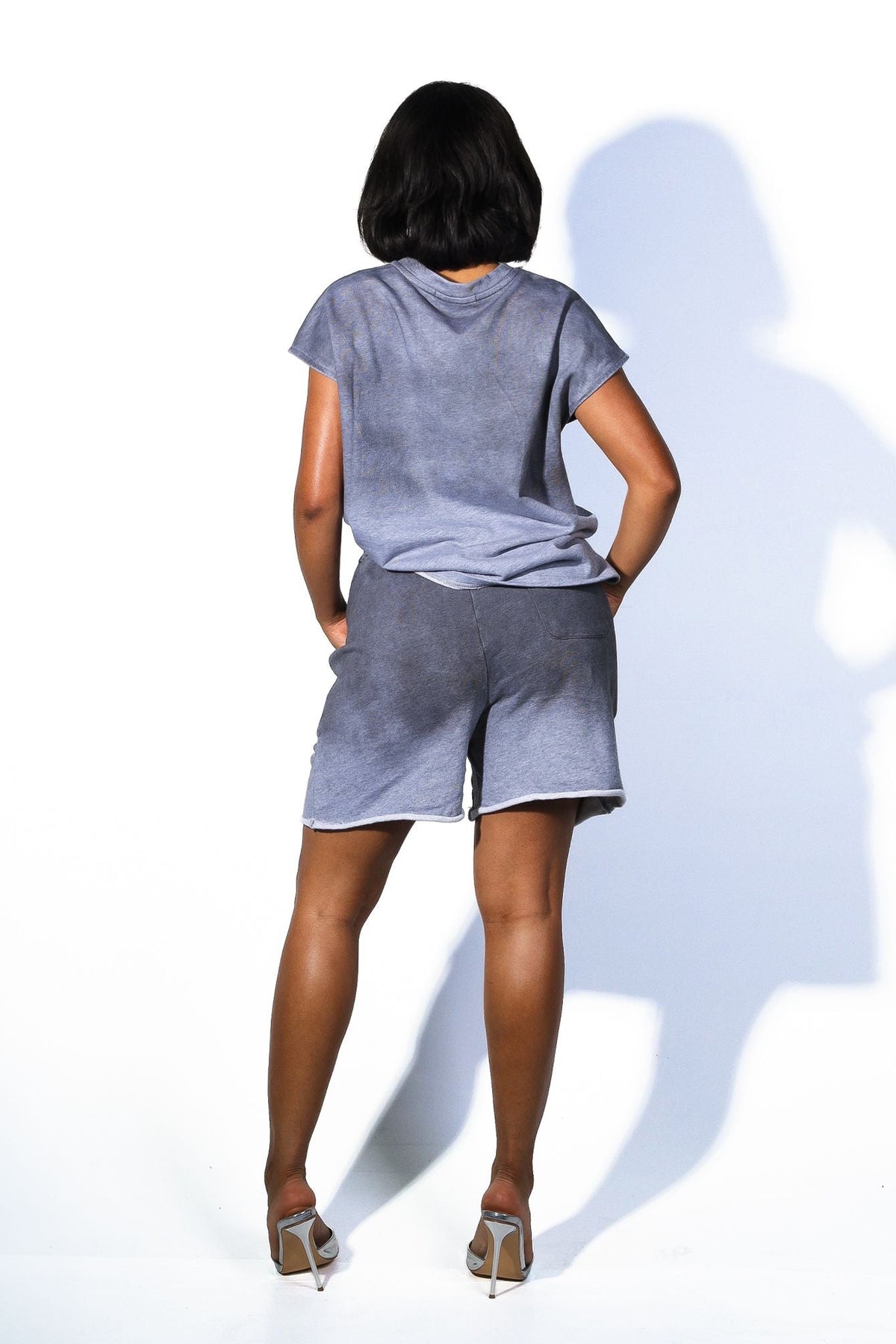 City Diamond Fleece Bermuda Shorts